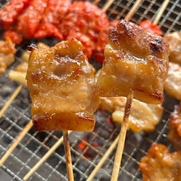 หมูปิ้งเตาถ่าน แฟลต3 อาหารตามสั่ง ตามใจสั่งมา