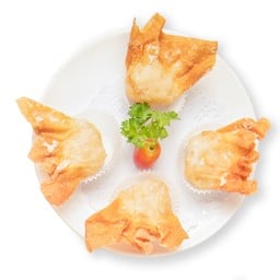 เกี๊ยวกุ้งทอดวาซาบิ