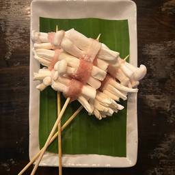 เห็ดชิเมจิพันเบคอน