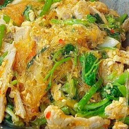 สุกี้แห้งไก่