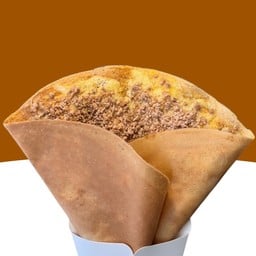 เครปไข่ไก่หมูสับชีส