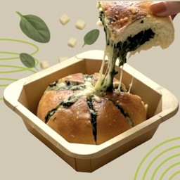 บันผักโขมอบชีส 🍃 New Menu