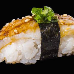 Halibut fin sushiเอ็นกาวะเบิร์นไฟ