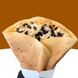 เครปพริกเผาหมูหย็องลูกเกด