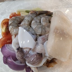 กุ้ง,หมึก,ปลา