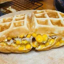 วาฟเฟิลข้าวโพด