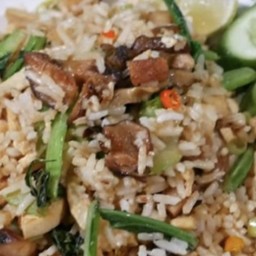 ข้าวผัดคะน้าปลาเค็มเจ