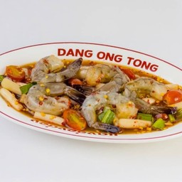 ตำไหลบัวกุ้งสด