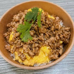 ข้าวไข่ข้นหมูสับ