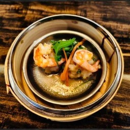 กุ้งนึ่งซีอิ๊ว