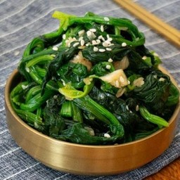 ผักป่วยเล้ง หมักน้ำมันงา