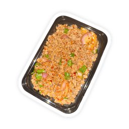 ข้าวหน้าลาบ (เลือกเนื้อสัตว์)