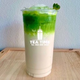 ชาเขียวนม แก้ว22ออนซ์