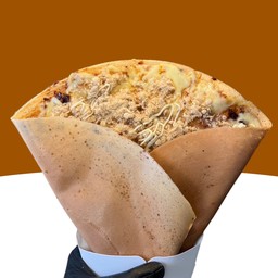 เครปพริกเผาหมูหยองชีส