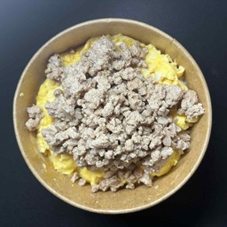 ข้าวไข่ข้นหมูสับ