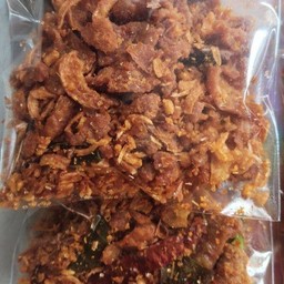 น้ำพริกหนังไก่กรอบสมุนไพร