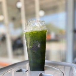 ชาเขียวมะนาว (แก้ว)