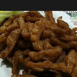 ข้าวหมูหวานเจ