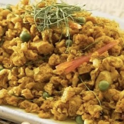 ข้าวราดคั่วกลิ้งเจ