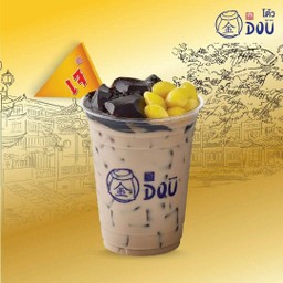 น้ำเต้าหู้เฉาก๊วยแปะก๊วยเย็นแก้ว