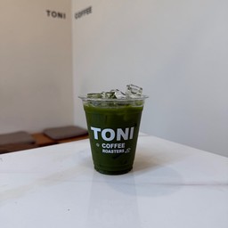 Clear Matcha coconut flower