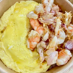 ไข่ข้นกุ้งกระเทียม