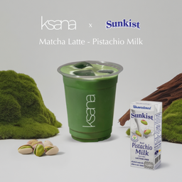 Matcha Latte - Sunkist Pistachio Milk