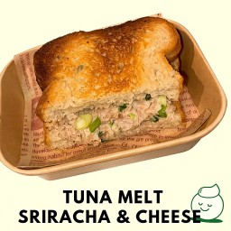 แซนวิชมัลติเกรน ไส้ทูน่ากรีกมาโยศรีราชาแอนด์ชีส