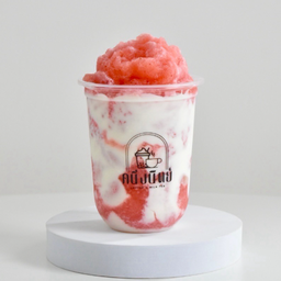 สตรอเบอร์รี่โยเกิร์ตปั่น