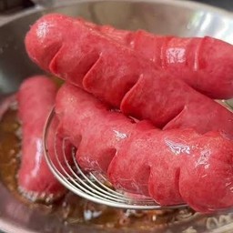 ไส้กรอกนมทอด