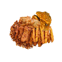 รวมทอด กล้วย+มัน+เผือก+ฟักทอง  21 ชิ้น