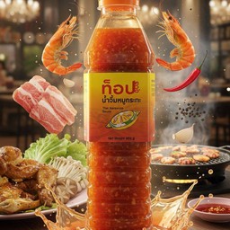 น้ำจิ้มหมูกระทะ ขวดใหญ่ 500ml