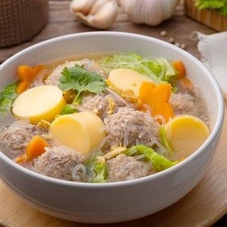 ต้มจืดเต้าหู้หมูสับ