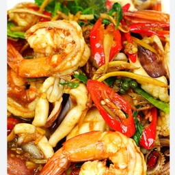 ผัดฉ่าทะเล