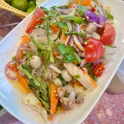 ยำวุ้นเส้นหมูสับ