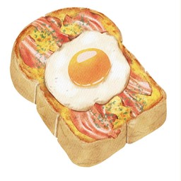 ขนมปังปิ้งไข่-แฮมไก่-ชีส