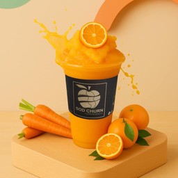 ส้มและแครอท (ปั่น)