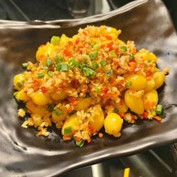 แปะก๊วยผัดพริกเกลือ