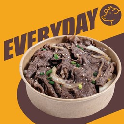 ข้าวหน้าเนื้อวากิวผัดซอสยากินิกุ