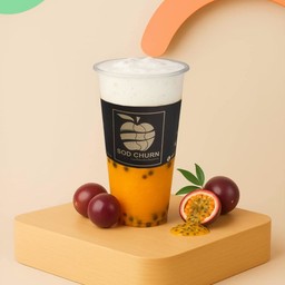 น้ำเสาวรส ครีมชีส เย็น (22oz)