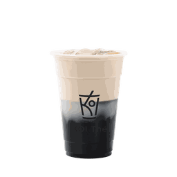Grass Jelly Milk Tea