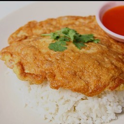 ข้าวไข่เจียวหมูสับ