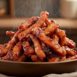 เป็นกับ-(หมูหมักซอสชุ่มฉ่ำ)