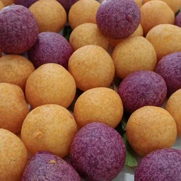 ขนมไข่เต่ามันม่วง + มันแครอท ชุดกลาง
