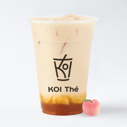 Peach Green Milk Tea