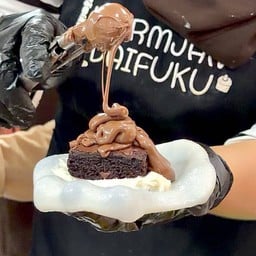 โมจิครีมชีสบราวนี่