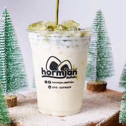 มัทฉะมะพร้าวน้ำหอมลาเต้