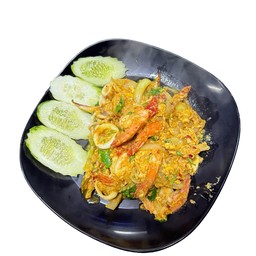 ผัดผงกะหรี่ทะเล