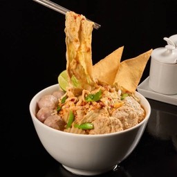 ก๋วยเตี๋ยวต้มยำหมูมะนาว