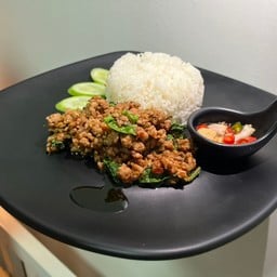 กะเพรา ข้าวผัด                  ตามสั่ง ARMLY เริ่มเจริญ